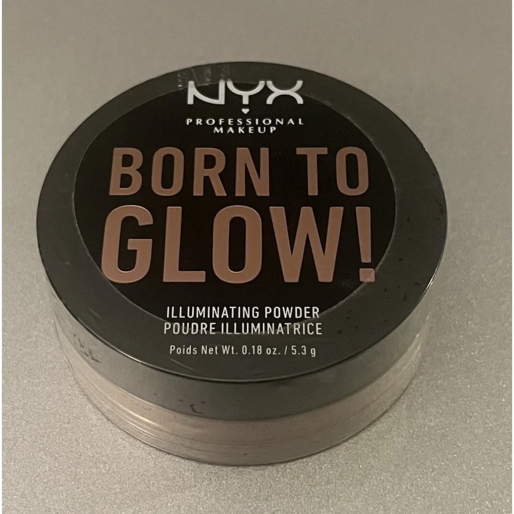 NYX Born To Glow Illuminating And Bronzing Loose Powder BTGIP02 Ultra Light Beam